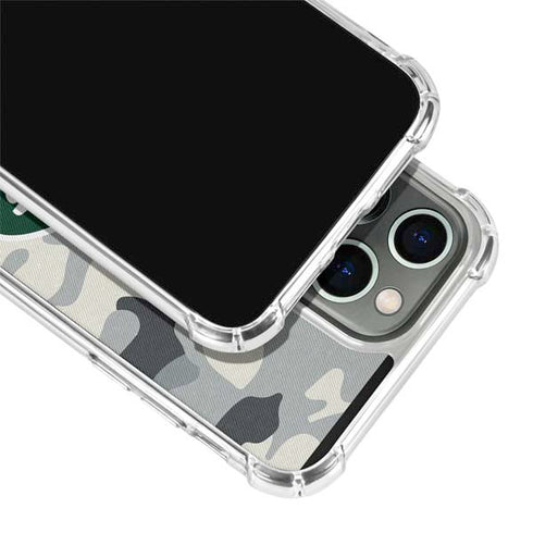 NFL New York Jets Camo iPhone 15 Pro Clear Case